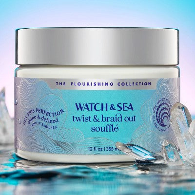 Watch & Sea This Perfection Twist & Braid Out Souffle 12 fl oz - New