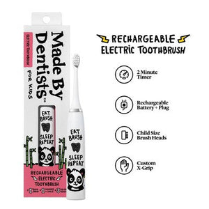 Made By Dentists Kids Rechargeable Electric Toothbrush Panda - Imperfect Box