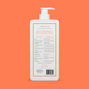 Native Moisturizing Shea Butter 24hr Hydration Body Wash Peach & Orange Blossom 18 fl oz - Imperfect Container