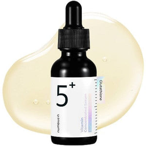 numbuzin No.5+ Glutathione Vitamin Concentrated Face Serum Travel Size 1.01 fl oz - Imperfect Box
