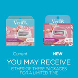Venus Comfortglide White Tea Women's Razor Blade Refills 4ct - Missing Box
