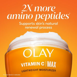 Olay Regenerist Vitamin C + Peptide 24 MAX Face Moisturizer 1.7oz - Imperfect Box