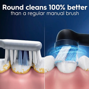 Oral-B iO Ultimate Clean Replacement Brush Heads Black 2ct - Imperfect Box