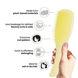 Tangle Teezer Plant Brush Naturally Curly Detangling Hair Brush - Imperfect Box