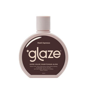 Glaze SuperGloss Color Conditioning Hair Gloss Brunette Sleek Espresso Brown 6.4 fl oz - New
