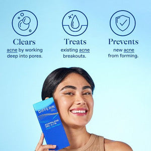 Differin Acne Retinoid Face and Body Treatment Gel Adapalene 0.1% 15g - Imperfect Box