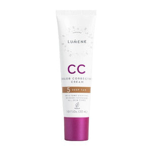 Lumene CC Color Correcting Cream 5 Deep Tan  1 fl oz - New