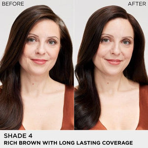 L'Oreal Paris Colorsonic Permanent Hair Color Cartridge Dark Brown Natural 4 - Imperfect Box
