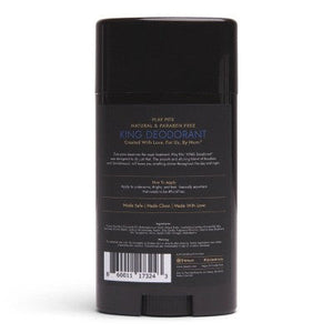 Play Pits King Natural Solid Deodorant 2.65oz - Imperfect Container