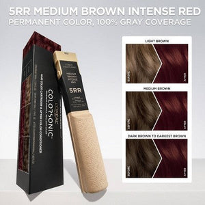 L'Oreal Paris Colorsonic Permanent Hair Color Cartridge  Medium Brown Intense Red 5 RR - Imperfect Box