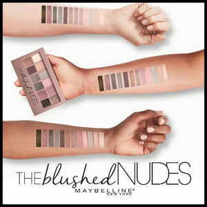 Maybelline The Blushed Nudes Eye Shadow Palette 06 0.34oz - Imperfect Box