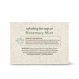 Olivia Care Rosemary Mint Bar Soap Set 5oz/3ct - New