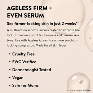 Honest Beauty Ageless Firm and Even Serum 1.0 fl oz - Imperfect Box