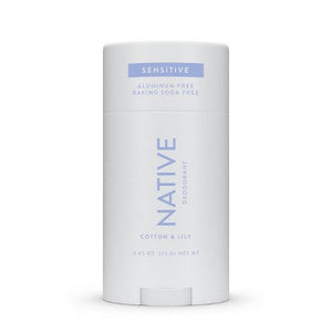 Native Sensitive Solid Deodorant Cotton & Lily  2.65oz - New