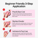 Nailboo Dip Powder Pink Lemonade 0.5oz - New