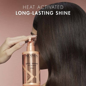 Nexxus Anti Humidity Epic Shine Hair Spray  8oz - Imperfect Container