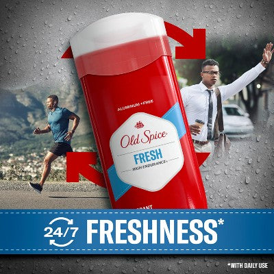 Old Spice Men's Deodorant Legendary Fragrance Fresh 3.4oz/3pk - New