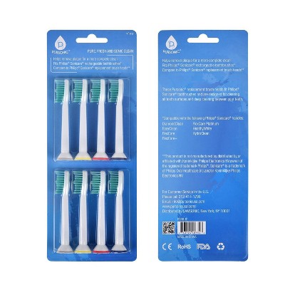 Pursonic Generic  Sonicare Replacement Toothbrush Heads 8ct - Imperfect Box