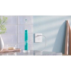 Philips Sonicare 4100 Rechargeable Electric Toothbrush Turquoise - Imperfect Box