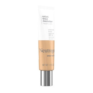 Neutrogena Healthy Skin Radiant Tinted Facial Lightweight Moisturizer Sheer Ivory 10 1.1 fl oz - Imperfect Container