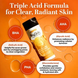 TruSkin Liquid Exfoliant with Vitamin C 4.2 fl oz - New