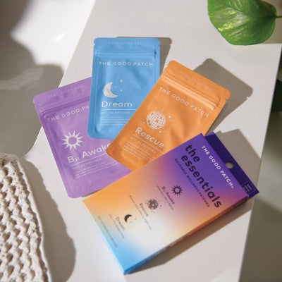 The Good Patch The Essentials Plant-Based Vegan Wellness Patch 12ct - New