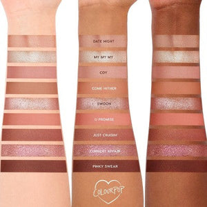 ColourPop 9-Pan Eyeshadow Makeup Palette Blush Baby 0.3oz - Imperfect Box