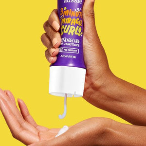 Aussie 3 Minutes Miracle Curls Detangling Deep Conditioner  8 fl oz - New