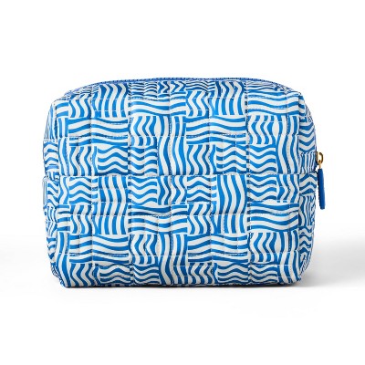 Sonia Kashuk Loaf Travel Makeup Bag Blue Wave