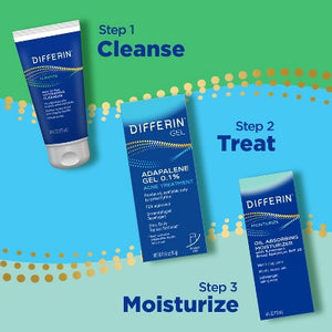 Differin Oil Absorbing Moisturizer with Sunscreen, Broad-Spectrum UVA/UVB - SPF 30 - 4oz