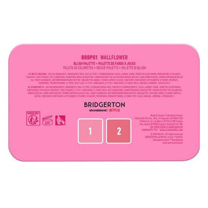 NYX Professional Makeup Bridgerton Royal Blush Buttermelt Blush Palette Wallflower 1 kit - Imperfect Container