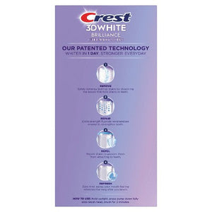 Crest 3D White Deep Stain Remover Daily Toothpaste Dazzling Mint 3.1oz - Missing Box