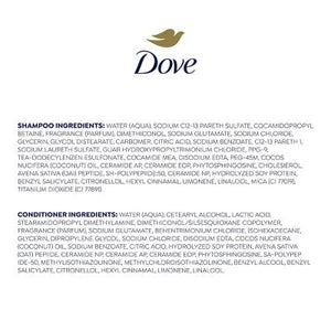 Dove Beauty Intensive Repair Shampoo & Conditioner Set for Damaged Hair  12 fl oz/ 2ct - New