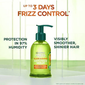 Garnier Fructis Sleek & Shine Anti-Frizz Serum 5.1 fl oz - New