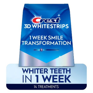Crest 3D Whitestrips  At-home Teeth Whitening Kit - Imperfect Box