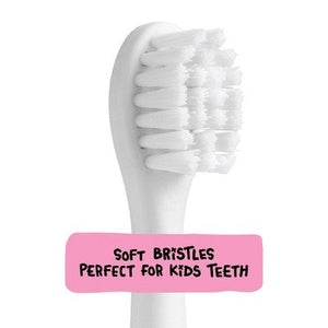 Made by Dentists Kids; Rechargeable Electric Toothbrush with 2 Replacement Toothbrush Heads Cheetah - New