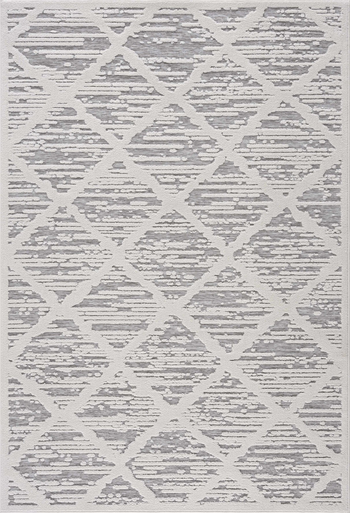 Gambang 3D Trellis Area Rug - Clearance