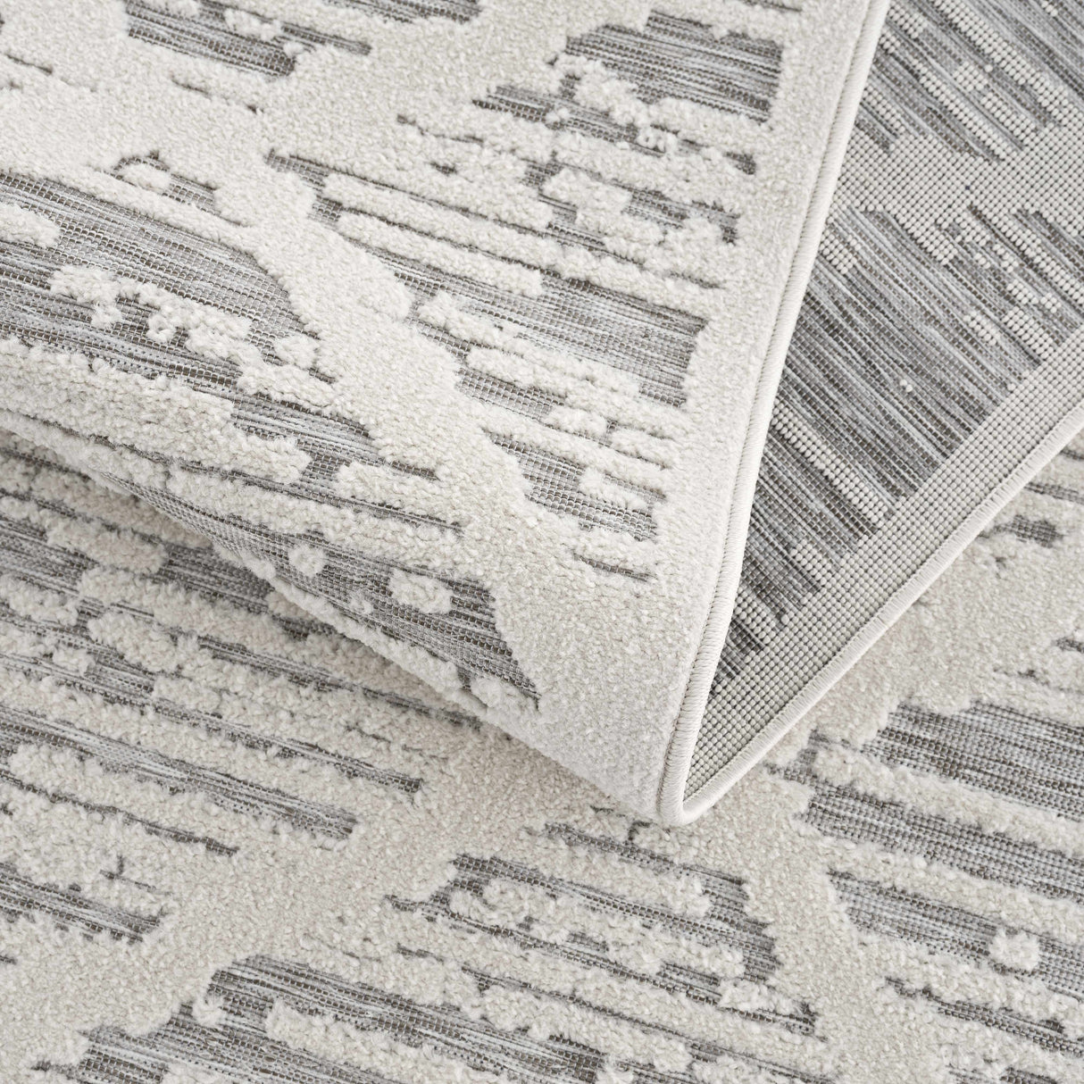 Gambang 3D Trellis Area Rug - Clearance