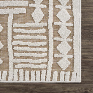 Jalaud 3D Outdoor Area Rug - Clearance