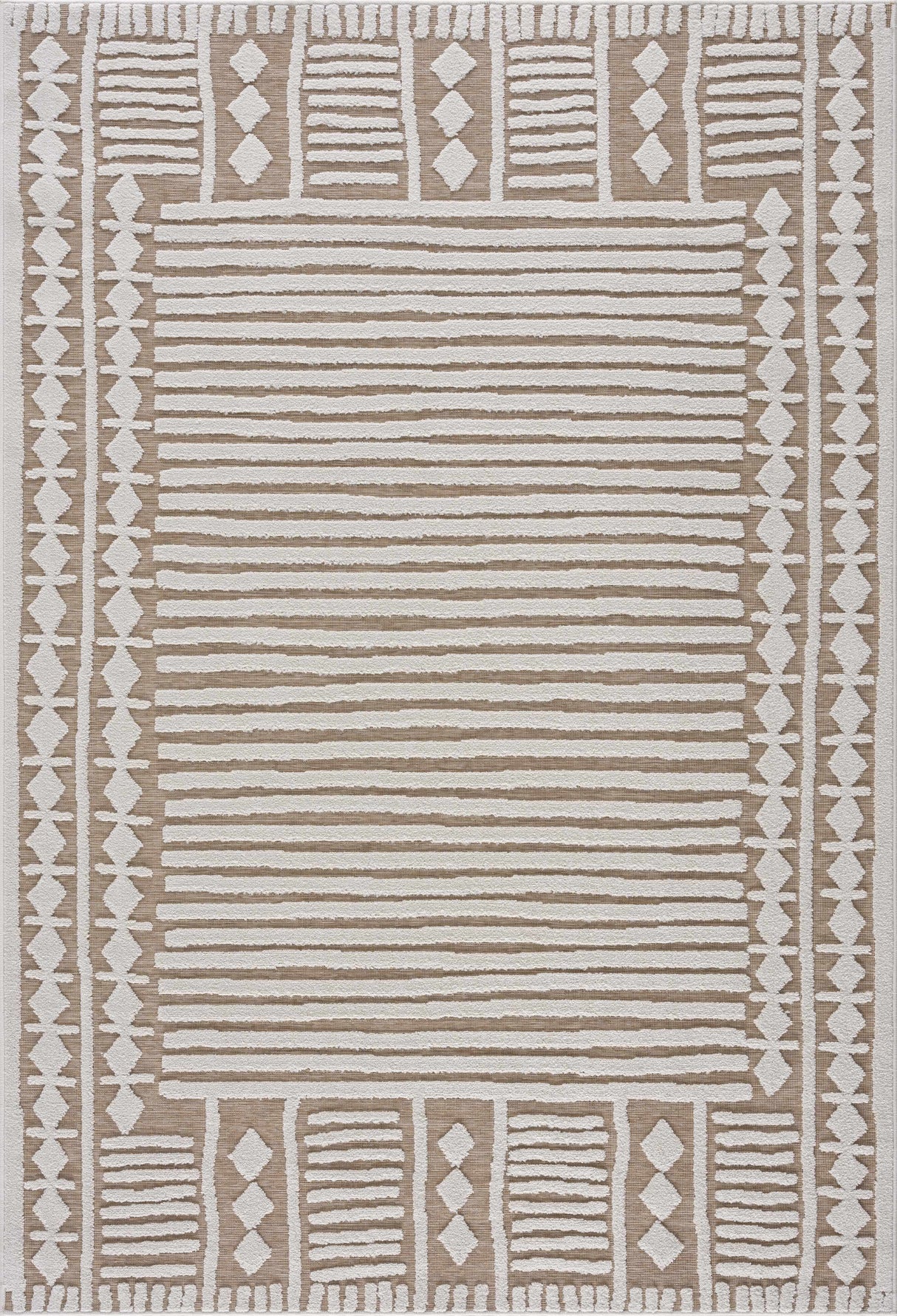 Jalaud 3D Outdoor Area Rug - Clearance