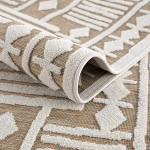 Jalaud 3D Outdoor Area Rug - Clearance