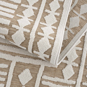 Jalaud 3D Outdoor Area Rug - Clearance
