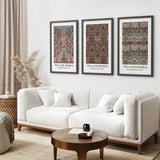 William Morris Floral Museum Exhibition Painting