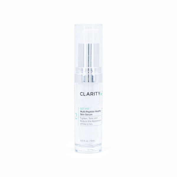 CLARITY RX Get Fit Multi-Peptide Healthy Skin Serum 0.5oz - Small Amount Missing