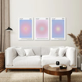 Positive Affirmation Aura Set Of 3 Prints