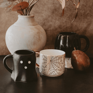 Black Ghost 12oz. Figurine Coffee Mug