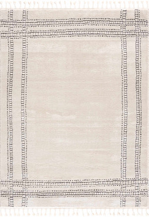 Boutique Rugs Ryuu Ivory & Gray Area Rug