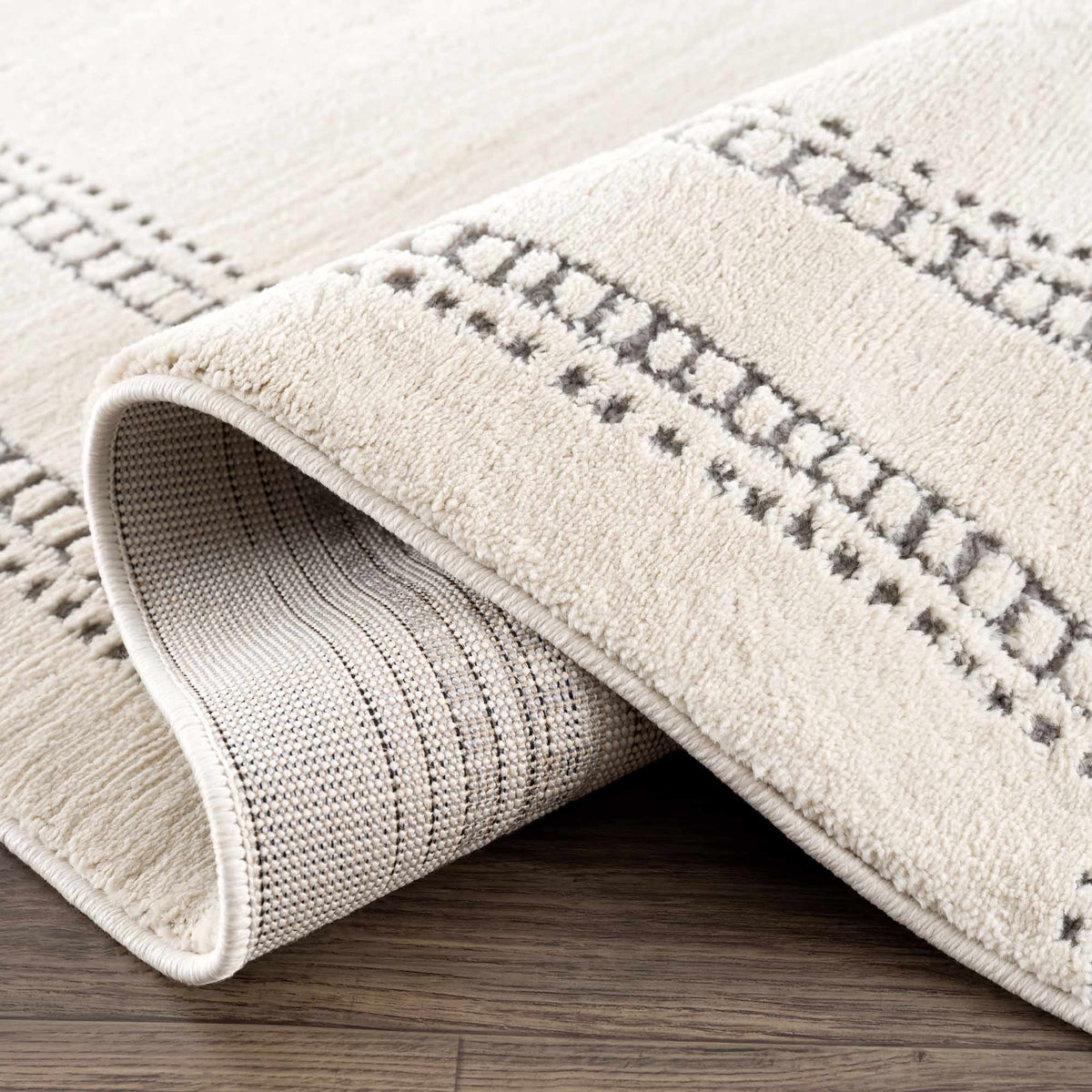 Boutique Rugs Ryuu Ivory & Gray Area Rug - view 6