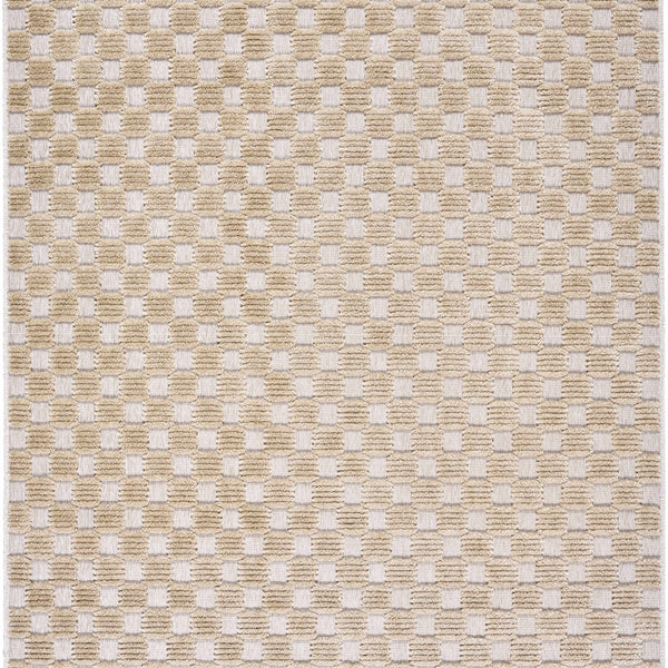 Anthea Beige Washable Area Rug