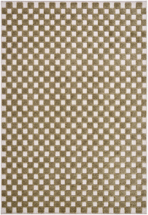 Anthea Olive Washable Area Rug